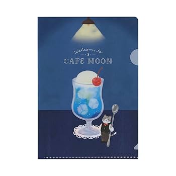 Amazon | カフェムーン A5サイズ クリアファイル【クリーム